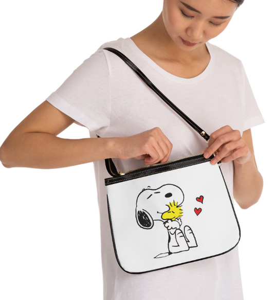 Snoopy Woodstock Love Reißverschlusstasche
