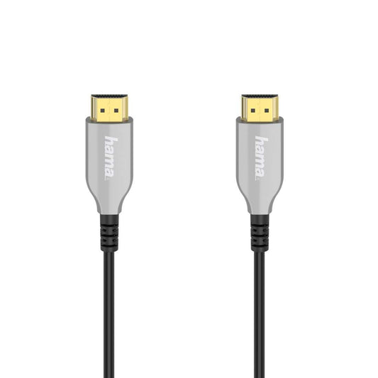 Hama Optisch, aktives HDMI™-Kabel, Stecker - Stecker, 4K, vergoldet, 10 m