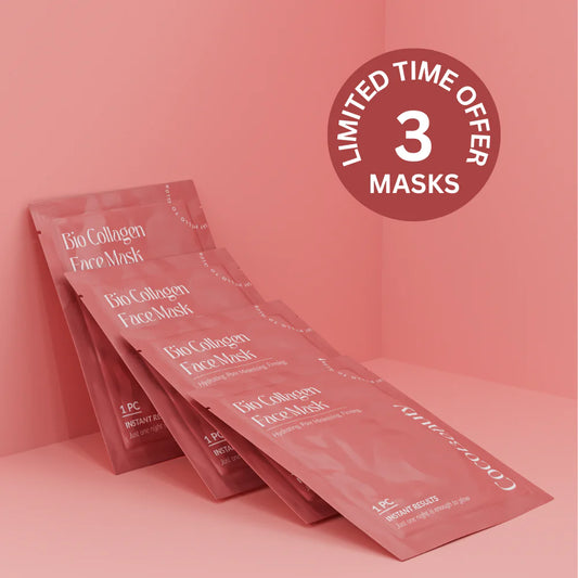 Bio-Collagen Masken 3er Pack