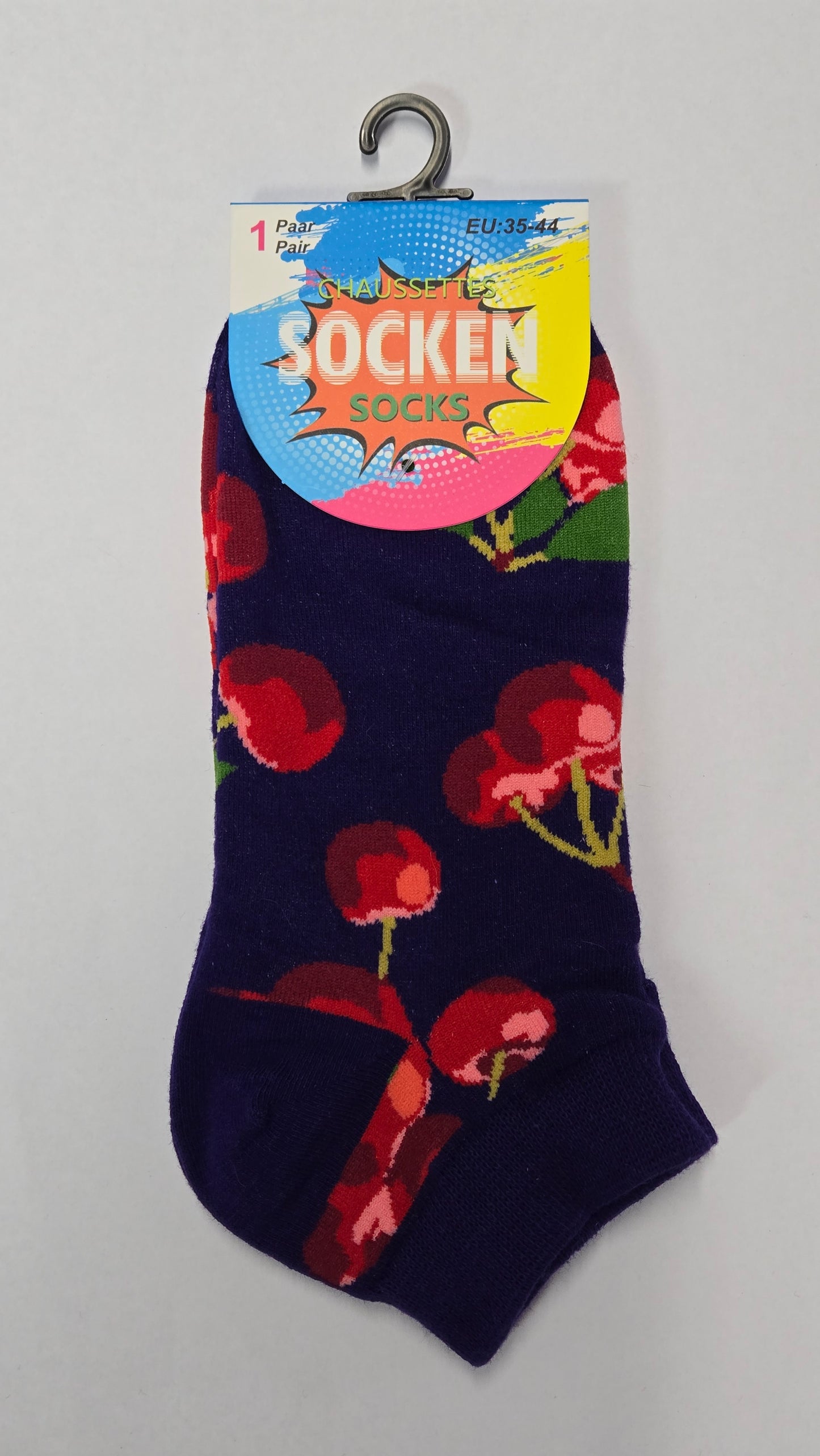 Socken im Kirsch Design