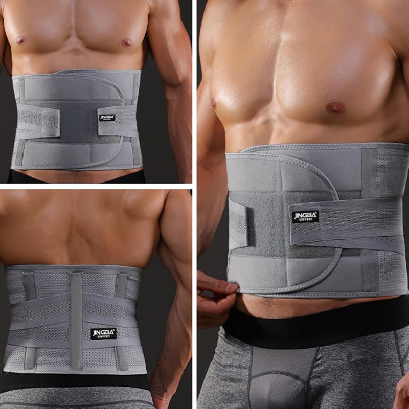 Orthopedic waist back support belts