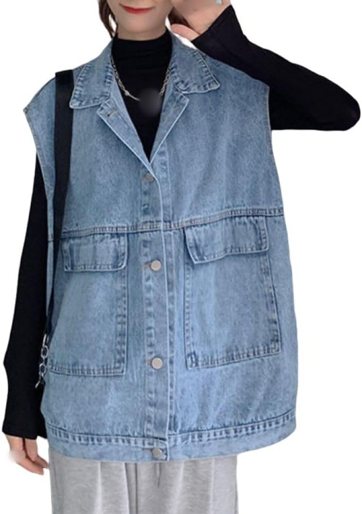 Denim vest for women 