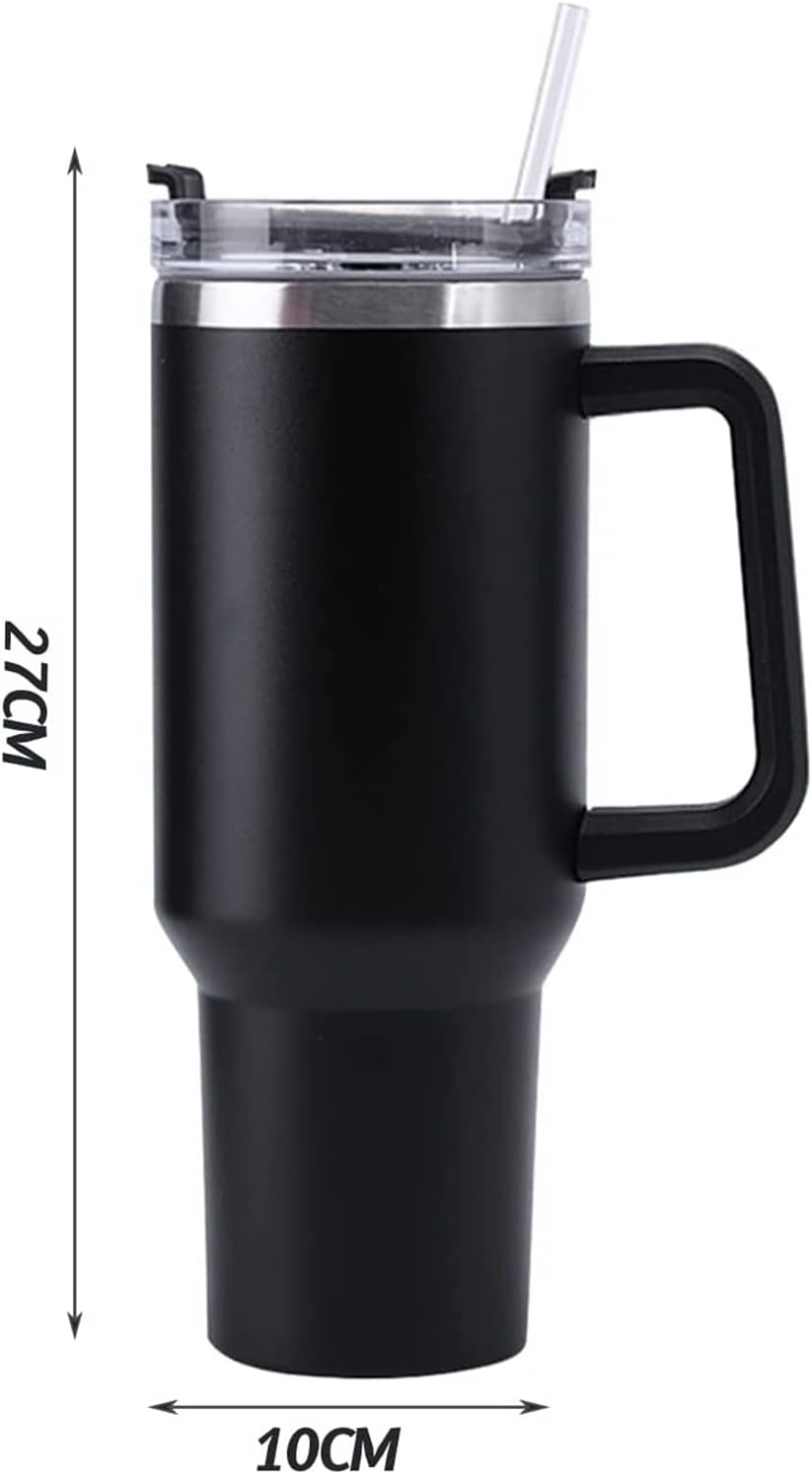 Stanley mug with straw and handle 