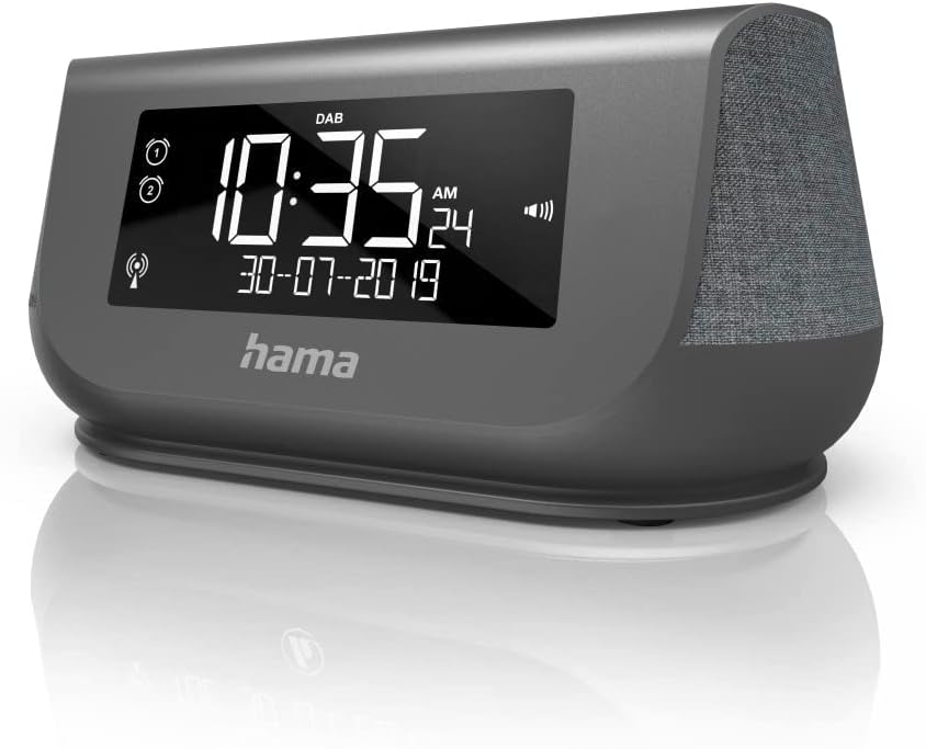 Hama digital radio with alarm clock 