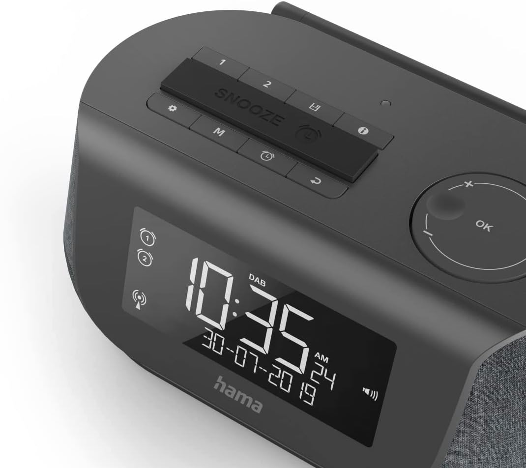 Hama digital radio with alarm clock 