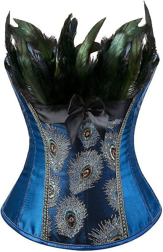 Corset peacock style