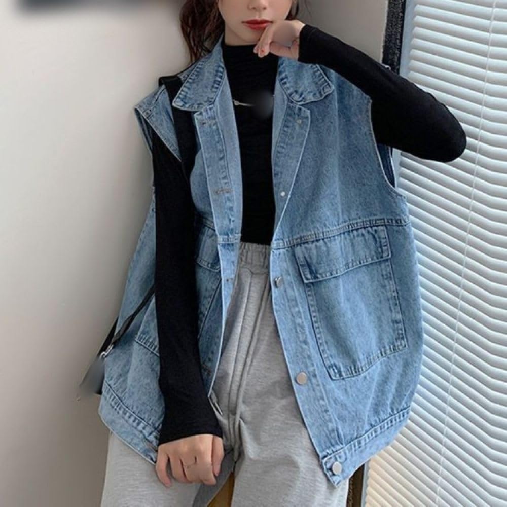 Denim vest for women 