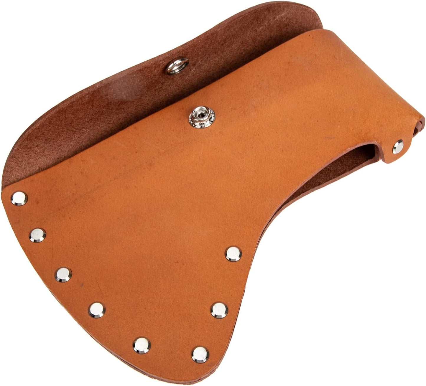 Leather hand ax headgear 