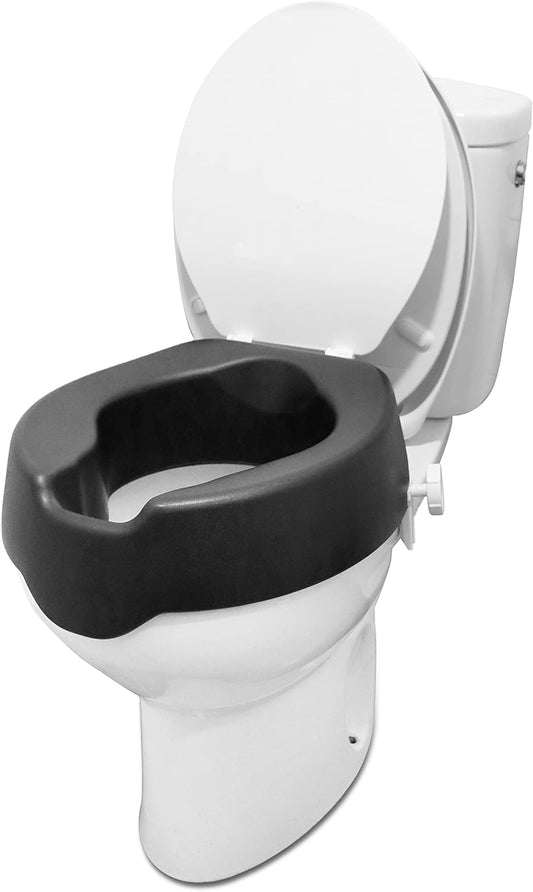 Raised toilet seat 