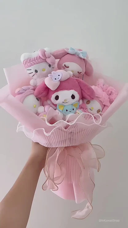 My Melody &amp; Hello Kitty Lover Bouquet