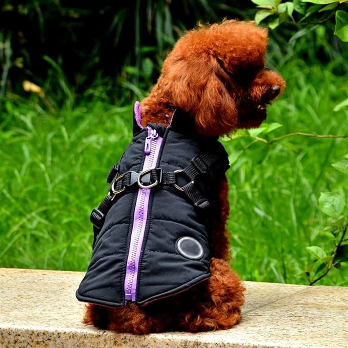 waterproof dog harness jacket 