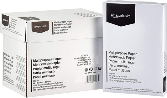 Amazon Basics A4 printer paper