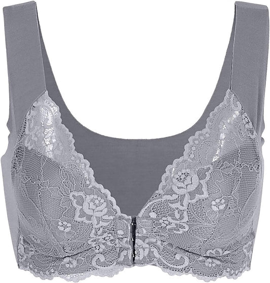 Bra with a deep neckline