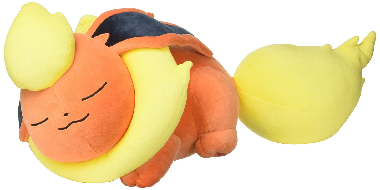 Large sleeping Flareon plush toy