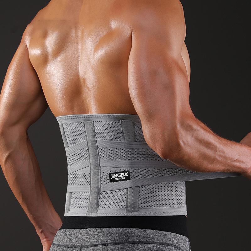 Orthopedic waist back support belts