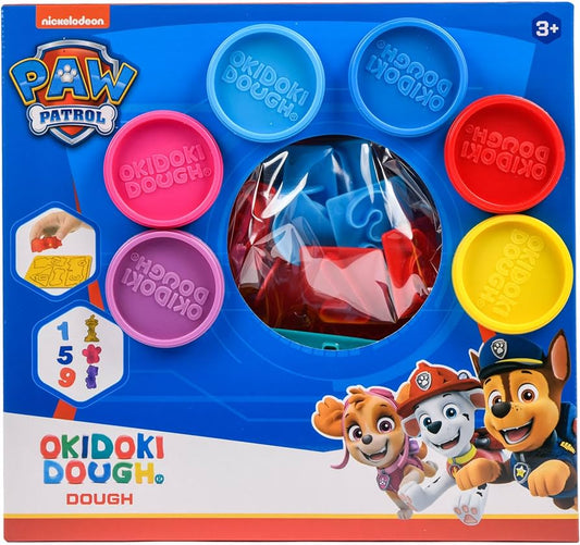 PawPatrol Okodoki Dough Play Set (6x50 grams) 