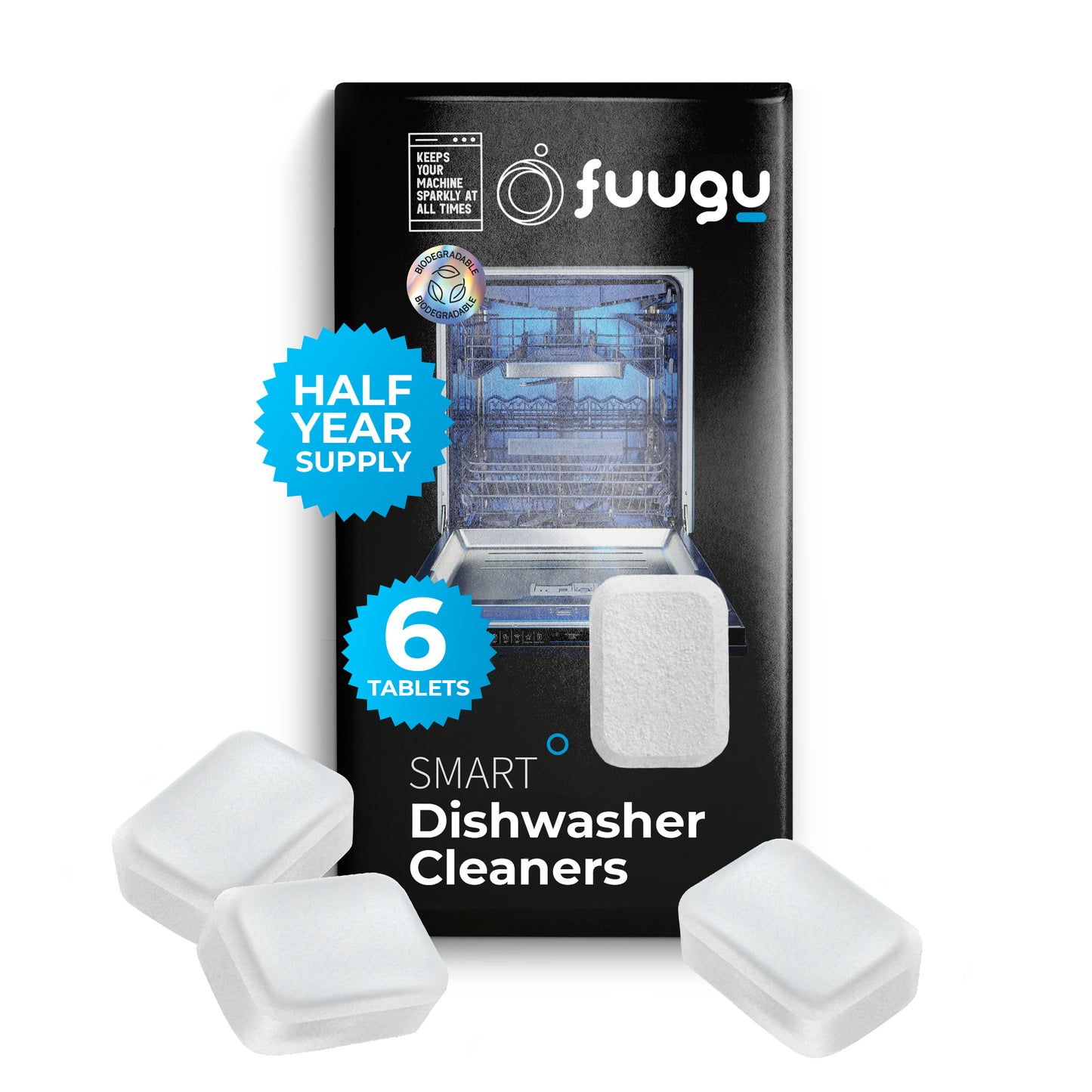 Deep cleaning dishwasher tablets