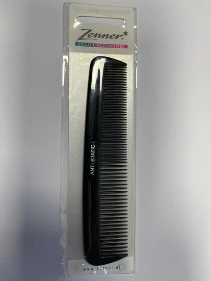 Hair comb black 13cm