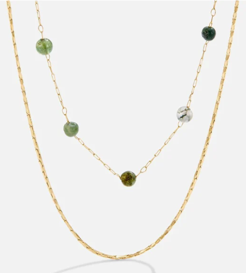 Alana necklace with stones