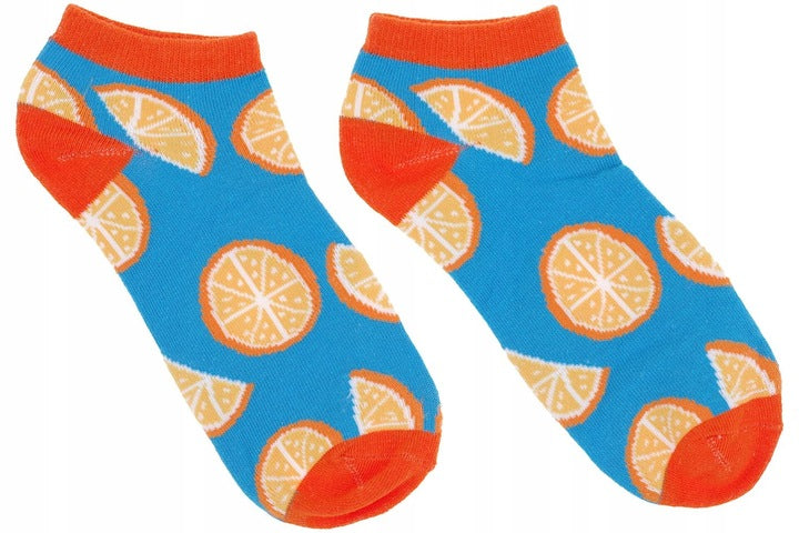 Orangensocken