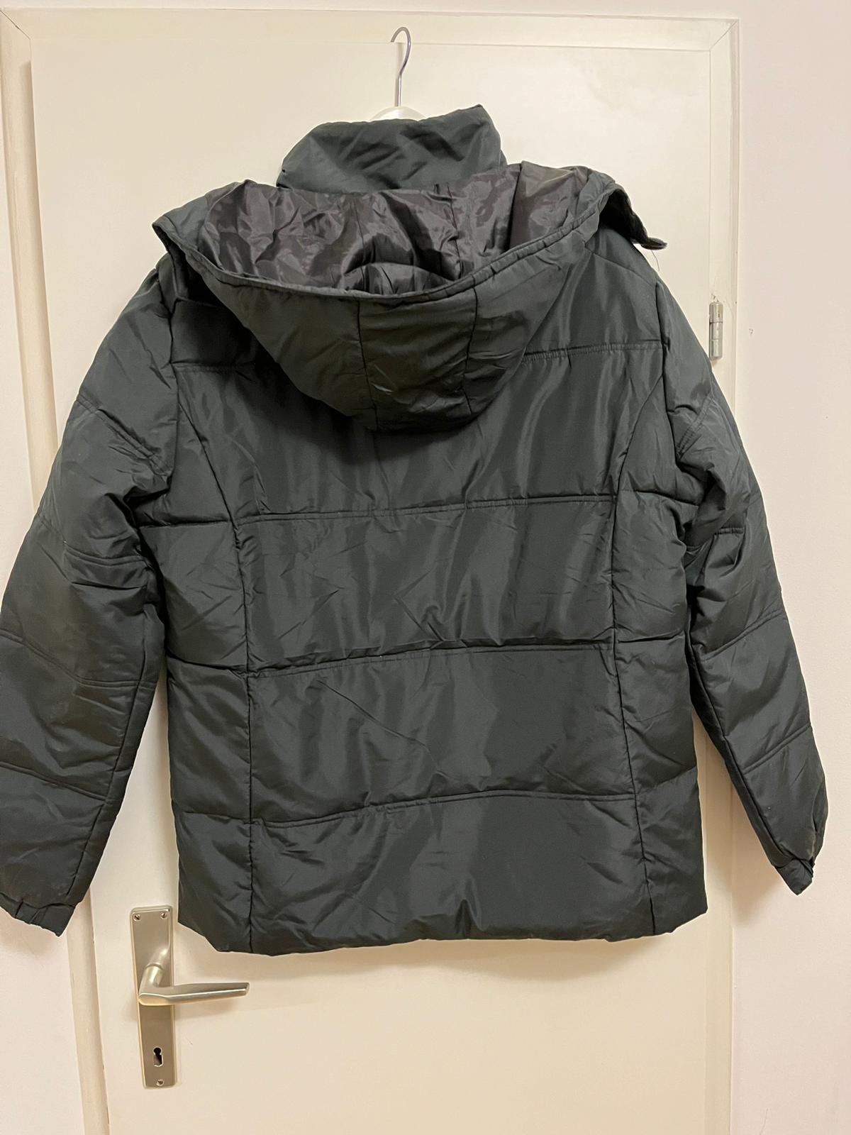 Thermal down jacket with hood from Saphirvogel for men