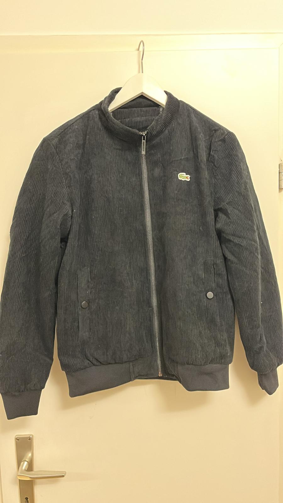 black corduroy jacket