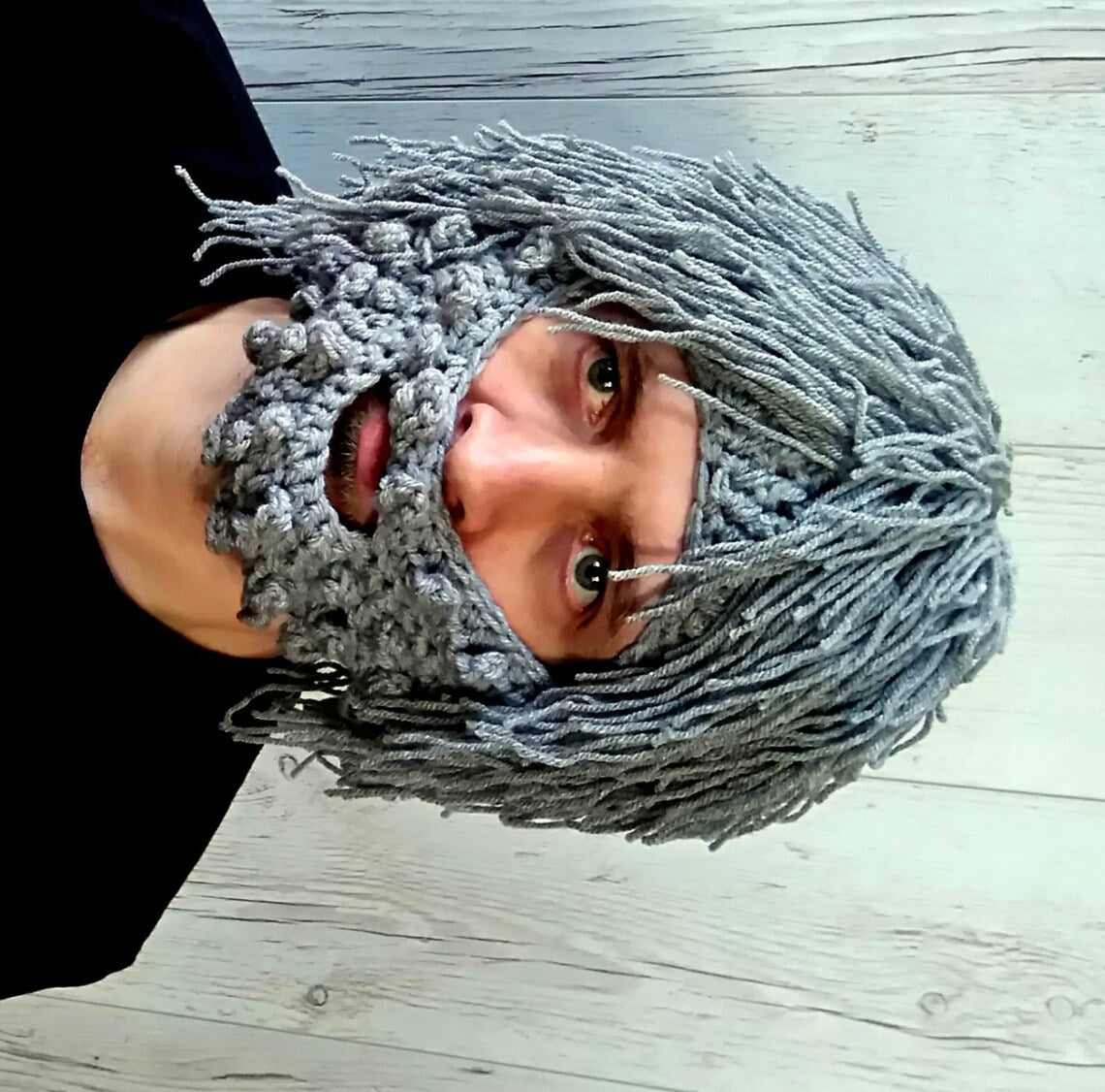 Caveman Beard Beanie Wig 