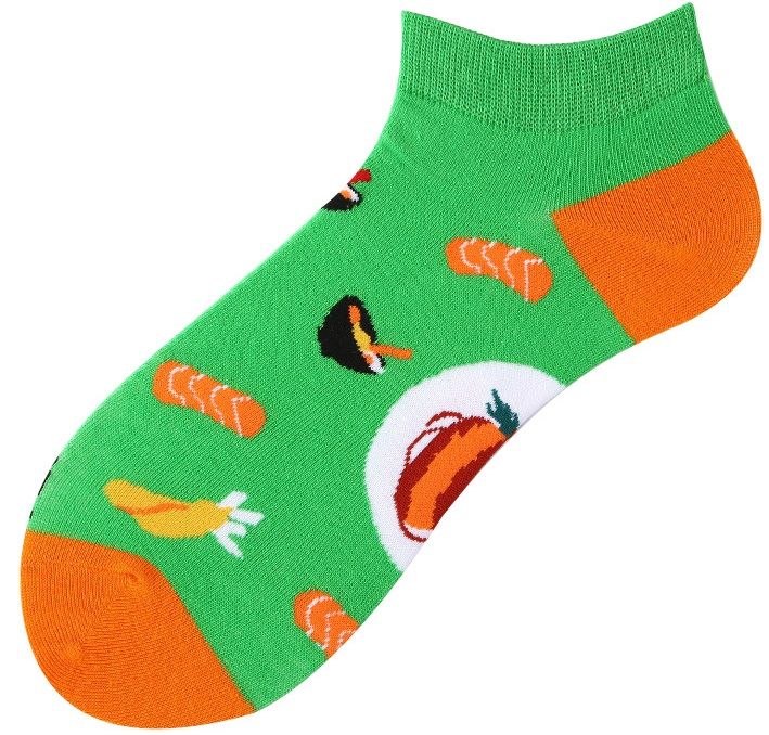 Socken mit Sushi Motiv