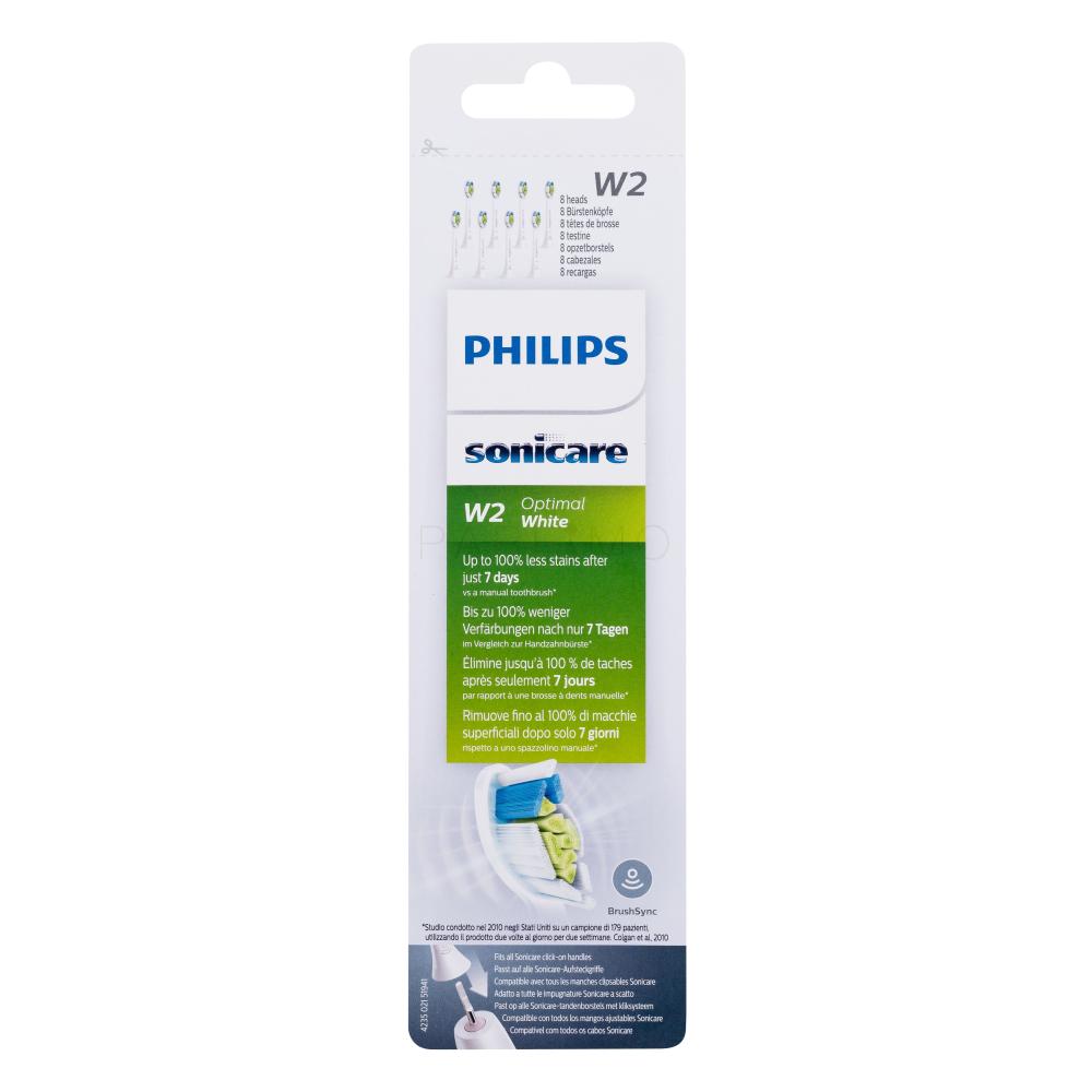 PHILIPS SONICARE OPTIMAL WHITE W2 - pack of 4